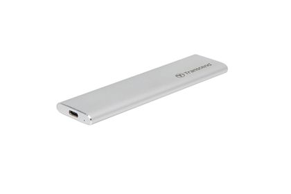 Кутия за твърд диск Transcend M.2 2280/2260, USB3.1 SSD Enclosure Kit, Silver