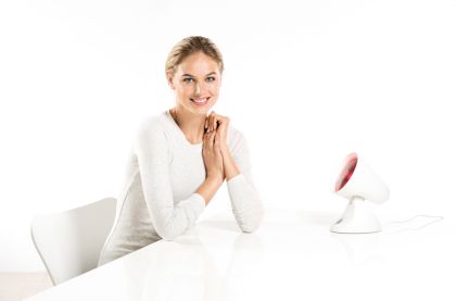 Инфрачервена лампа Beurer IL 35 infrared lamp, For colds and muscle tension, 5 angle settings, Pressed glass bulb, 3-level electronic timer