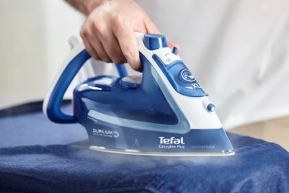 Ютия Tefal FV5735E0, Easygliss Plus, dark blue, 2500W - 45g/min - shot 220g/min - Antidrip smart technology - Auto-off - water tank 270 ml - Durilium AirGlide