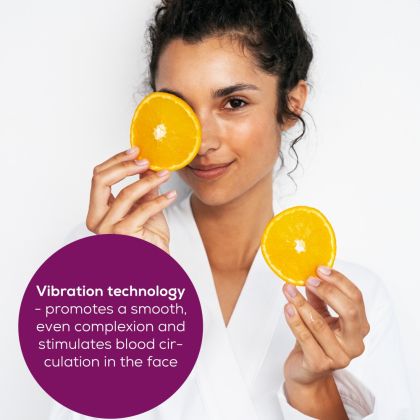 Уред за лице Beurer FC 52 Laguna silicone facial brush, 2-in-1 function - deep-pore cleansing & gently massage, Vibration technology, 15 intensities, Water-resistant, USB-C charging cable