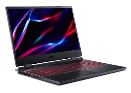 Лаптоп Acer Nitro 5, AN515-46-R3FZ, AMD Ryzen 7 6800H (3.2GHz up to 4.7GHz,16MB),15.6" FHD (1920x1080) IPS 165Hz, 16GB DDR5 , 1024GB SSD, RTX 3060 6GB GDDR6, Cam&Mic.,WIFI, RGB Backlit kbd, No OS, Black+Acer Nitro Gaming Headset AHW820+Acer Nitro Gaming M