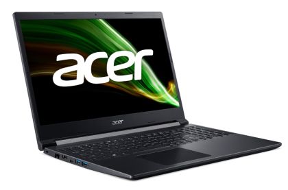 Лаптоп Acer Aspire 7, A715-42G-R8UF, AMD Ryzen 5 5500U (2.1GHz up to 4.0GHz, 8MB), 15.6" FHD IPS, 8GB DDR4 3200 (1 slot), 512GB NVMe SSD, GTX 1650 4GB GDDR6, Wi-Fi AX+BT, FP, KB Backlight, No OS+Acer 15.6" Predator Gaming Backpack