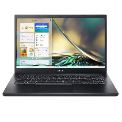 Лаптоп Acer Aspire 7 Performance, A715-76G-531Q, i5-12450H (up to 4.4GHz, 12MB), 15.6" FHD IPS, 8GB DDR4 3200 (1 slot), 512GB NVMe SSD, RTX 3050 4GB GDDR6, Wi-Fi AX+BT5.2, FP, HD Cam + Mic, KB Backlight, No OS, Black+ZTE A51 4G, Blue