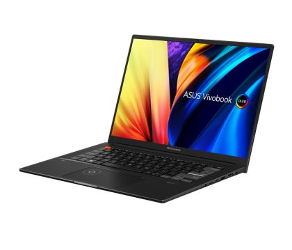 Лаптоп Asus Vivobook X Flip OLED N7401ZE-OLED-M731X,Intel Core i7-12700H 3.5 Ghz, (8M Cache, up to 4.7 GHz), 14.5``OLED ,2.8K (2880x1800)GL 120 Hz , DDR5 16GB, NVIDIA GeForce RTX 3050Ti 4GB GDDR6,1TB SSD, Windows 11 Pro, Grey+ZTE A51 4G, Blue