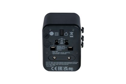 Адаптер Verbatim UTA-02 Universal Travel Adapter with 1 x USB-C PD 20W / 1 x USB-A QC 3.0