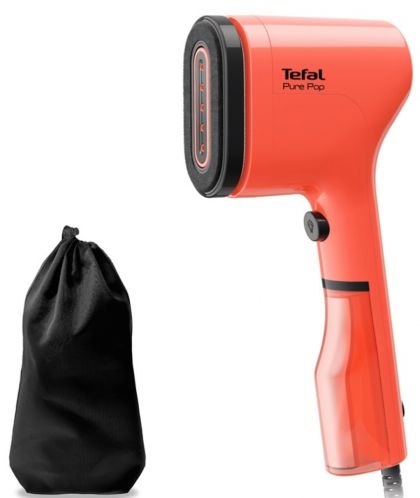 Уред за гладене с пара Tefal DT2022E1 pure pop, coral, 1300W, up to 20g/min, 15min heat-up, 70ml water tank, auto-off, revertible pad