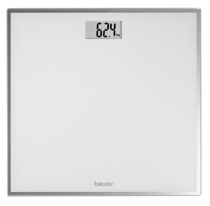 Везна Beurer GS 120 Kompakt Glass bathroom scale  black; Automatic switch-off, overload indicator; 150 kg / 100 g