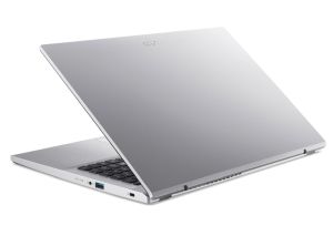 Лаптоп Acer Aspire 3, A315-59-39M9, Core i3 1215U, (up to 4.40Ghz, 10MB), 15.6" FHD (1920x1080) IPS SlimBezel AG, 1*16GB DDR4, 512GB SSD PCIe, Intel UMA Graphics,Cam&Mic, 802.11ac + BT, No OS, Silver+Acer Wireless Slim Mouse M502 WWCB, Mist green (Retail 