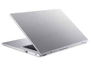 Лаптоп Acer Aspire 3, A317-54-32TL, Core i3 1215U, (up to 4.40Ghz, 10MB), 17.3" FHD (1920x1080) IPS SlimBezel AG, 1*8GB DDR4, 512GB SSD PCIe, Intel UMA Graphics,Cam&Mic, 802.11ac + BT, No OS, Silver+Acer Wireless Slim Mouse M502 WWCB, Mist green (Retail p