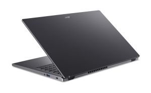 Лаптоп Acer Aspire 5, A515-58P-36JU, Intel Core i3-1315U (3.3GHz up to 4.50GHz, 10MB), 15.6" FHD (1920 x 1080) IPS SlimBezel, 16 GB LPDDR5, 512GB PCIe NVMe SSD, Intel UMA, Wifi 802.11AX, BT, HD Cam+mic, No OS, Gray+Acer Wireless Slim Mouse M502 WWCB, Mist