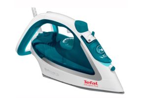 Ютия Tefal FV5718E0, Easygliss Plus, light green, 2500W - 45g/min - shot 195g/min - Antidrip smart technology - water tank 270 ml - Durilium AirGlide