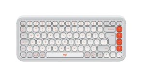 Клавиатура Logitech Pop Icon Keys - White - US INT'L - BT - N/A - INTNL-973