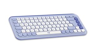 Клавиатура Logitech Pop Icon Keys - Lilac - US INT'L - BT - N/A - INTNL-973