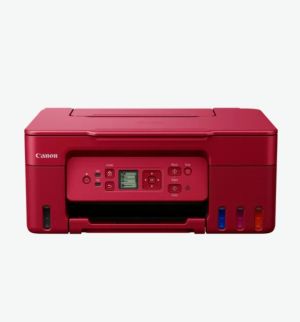 Мастилоструйно многофункционално устройство Canon PIXMA G3470 All-In-One, Red + Canon Plus Glossy II PP-201, 10x15 cm, 50 sheets