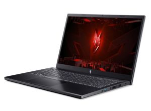 Лаптоп Acer Nitro V15, ANV15-51-72K9, Intel Core i7-13620H (up to 4.90 GHz, 24MB), 15.6" FHD IPS SlimBezel 144Hz, 16GB DDR5, 1024GB PCIe NVMe SSD, GeForce RTX 3050 6GB GDDR6, INTEL 2X2 AX+BT, HD Cam, FP, KB Backlight, No OS, Black