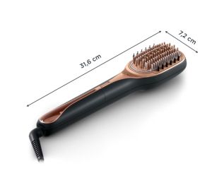 Електрическа четка за коса Rowenta CF9940F0 Hair Therapist Steam Brush  Black