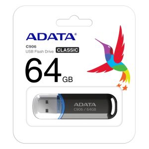 Памет ADATA C906 64GB USB 2.0 Black