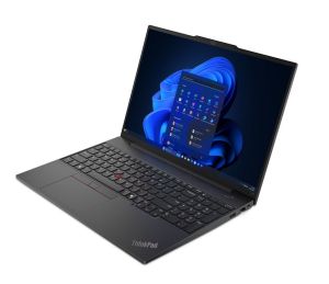 Лаптоп Lenovo ThinkPad E16 G2 AMD Ryzen 7 7735HS (up to 4.75GHz, 16MB), 32GB(16+16)DDR5-4800, 1TB SSD, 16" WUXGA (1920x1200) IPS AG, AMD Radeon  680M, FHD&IR Cam, Backlit KB, Black, WLAN, BT, 3cell, FPR, DOS, 3Y Onsite