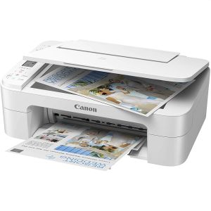 Мастилоструйно многофункционално устройство Canon PIXMA TS3351 All-In-One, White