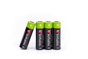 Батерия Verbatim RECHARGEABLE BATTERY AA 4 PACK / HR6