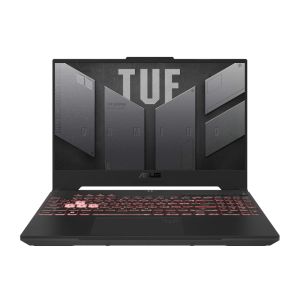 Лаптоп Asus TUF A15 FA507UV-LP014, AMD Ryzen 9 8945HS,15.6" FHD AG (1920x1080)144Hz, 16GB DDR5, 512 GB PCIe 4. RTX 4060 8GB GDDR6, Wi-Fi 6(802.11ax), Backlit Chiclet Keyboard 1-Zone RGB, No OS, Mecha Gray