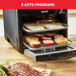 Уред за здравословно готвене Tefal FW501815, EasyFry Oven&Grill XXL,11L,  9 programs (Airfry, Roast, Grill, Bake, Broil, Dehydrate, Toast, Rotisserie, Reheat), adjustable temp, manual mode, 7 accesorizes