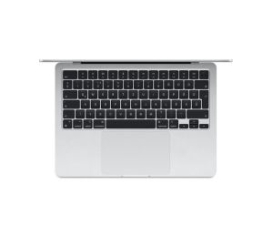 Лаптоп Apple 13-inch MacBook Air: Apple M3 chip with 8-core CPU and 10-core GPU, 24GB, 512GB SSD - Silver