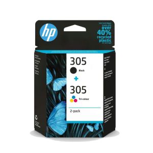 Консуматив HP 305 2-Pack Tri-color/Black Original Ink Cartridge