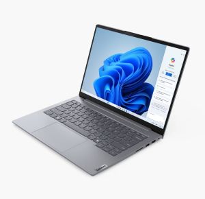 Лаптоп Lenovo ThinkBook 14 G7 AMD Ryzen 7 7735HS (up to 4.75GHz, 16MB), 32GB(16+16) DDR5-4800, 1TB SSD, 14" WUXGA (1920x1200) IPS AG, AMD Radeon 680M Graphics, 1080p&IR Cam, Backlit KB, 3 cell, WLAN, BT, FPR, Win11Pro, 3Y Onsite