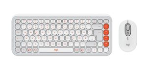 Комплект Logitech Pop Icon Combo - White - US INT'L - BT - N/A - INTNL-973