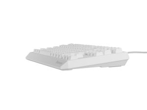 Клавиатура Genesis Gaming Keyboard Thor 230 TKL Wireless US White RGB Mechanical Outemu Red