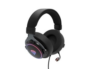 Слушалки Genesis Headset Neon 764 with microphone, RGB illumination, USB, Black