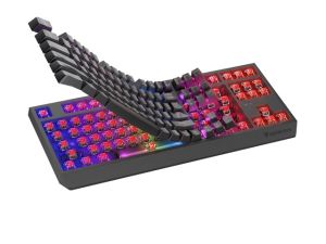 Клавиатура Genesis Gaming Keyboard Thor 230 TKL Wireless US Black RGB Mechanical Outemu Red