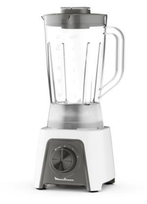 Блендер Tefal BL2C0130, Blendeo+, 450W, 2 speeds, 4 blades, 1.25 LU plastic jar, white