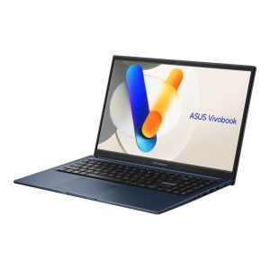 Лаптоп Asus Vivobook X1504VA-BQ057W, Intel i7-1355U 1.7 GHz (12MB Cache, up to 5.0 GHz,),15.6"FHD (1920x1080) ,16GB (8 on bd) 512GB SSD,Intel Iris X Graphics Windows 11, Blue
