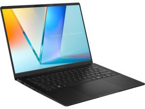 Лаптоп Asus Vivobook S S5406SA-QD053W, INTEL LNL Ultra 5 16GB, 14" OLED  WUXGA(WU) (1920X1200)16:10,16GB LPDDR5X ( on BD),512 GB SSD,Backlit Chiclet Keyboard 1-Zone RGB with Num-key, Windows 11, Black+Backpack