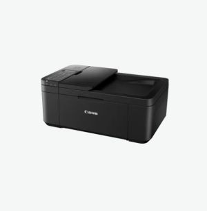 Мастилоструйно многофункционално устройство Canon PIXMA TR4650 All-In-One, Black + Canon Photo Cube and Frame + PP-201 5x5” Photo Paper Plus Glossy II (40 sheets) - Creative Pack, Orange