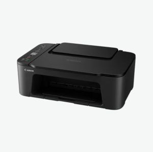 Мастилоструйно многофункционално устройство Canon PIXMA TS3450 All-In-One, Black + Canon Photo Cube and Frame + PP-201 5x5” Photo Paper Plus Glossy II (40 sheets) - Creative Pack, Green