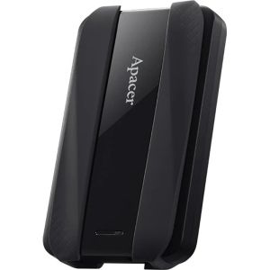 Твърд диск Apacer AC533, 1TB 2.5" SATA HDD USB 3.2 Portable Hard Drive Plastic / Rubber Jet black