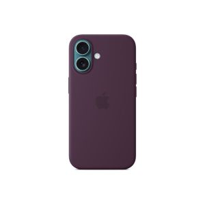 Калъф Apple iPhone 16 Silicone Case with MagSafe - Plum