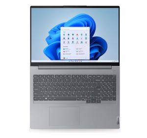 Лаптоп Lenovo ThinkBook 16 G7 Intel Core Ultra 5 125U (up to 4.3GHz, 12MB), 16GB DDR5 5600MHz, 512GB SSD, 16" WUXGA (1920x1200) IPS AG, FHD&IR Cam, Backlit KB, WLAN, BT, Backlit KB, Arctic Grey, FPR, DOS, 3Y CCI