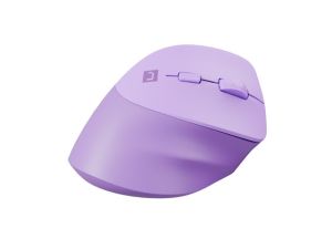 Мишка Natec Vertical Mouse Crake 2 Wireless, 2400DPI Bluetooth 5.2 + 2.4 GHz Pure Lavender