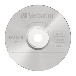 Медия Verbatim DVD-R AZO 4.7GB 16X MATT SILVER SURFACE (25 PACK)