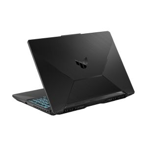 Лаптоп Asus TUF A15 FA506NF-HN009,AMD Ryzen5 7535HS/H (6-core/12-thread,16MB cache, up to 4.5 GHz ),15.6" FHD (1920x1080)144 Hz,16GB DDR5 4800(2*8),512 GB M.2 SSD,RTX 2050 4GB GDDR6,Wi-Fi 6(802.11ax),Backlit Chiclet Keyboard 1-Zone RGB, no OS, Graphite Bl