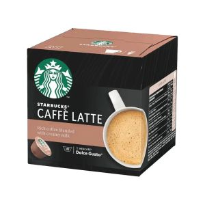 Кафе капсула Starbucks Caffe Latte 12 бр., съвместими с Dolce Gusto