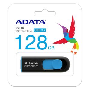 Памет ADATA UV128 128GB USB 3.2 Black