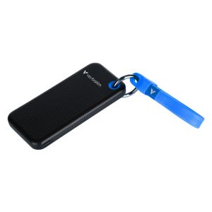 Твърд диск Verbatim Pocket SSD USB 3.2 Gen 2 1TB Black/Blue