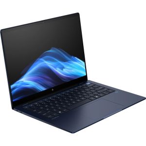 Лаптоп HP Dragonfly G5Q Darker Atmospheric Blue Opaque, Snapdragon X Elite - X1E78100(12x - 3.4GHz), 14" BV 2.2K 400nits Touch, 32GB On board, 1TB PCIe SSD, WiFi 7+BT5.4, Backlit Kbd, 3C Batt, Win 11 Pro, 5Y NBD On Site