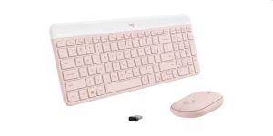 Комплект Logitech MK470 Slim Combo   - ROSE - US INT'L - INTNL-973