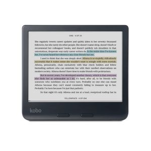 Четец за Е-книги Kobo Libra Colour e-Book Reader, E Ink touchscreen 7 inch, 1680 x 1264, 32 GB, 1 GHz, Greutate 0.215 kg, Wireless Da, Comfort Light PRO, IPX8 - up to 60 mins in 2 metres of water, 15 file formats supported natively, Black